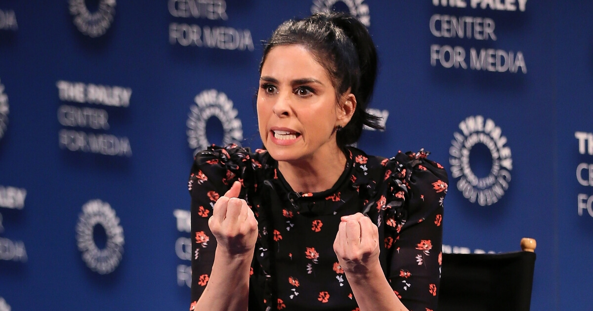 Sarah Silverman appears on stage
