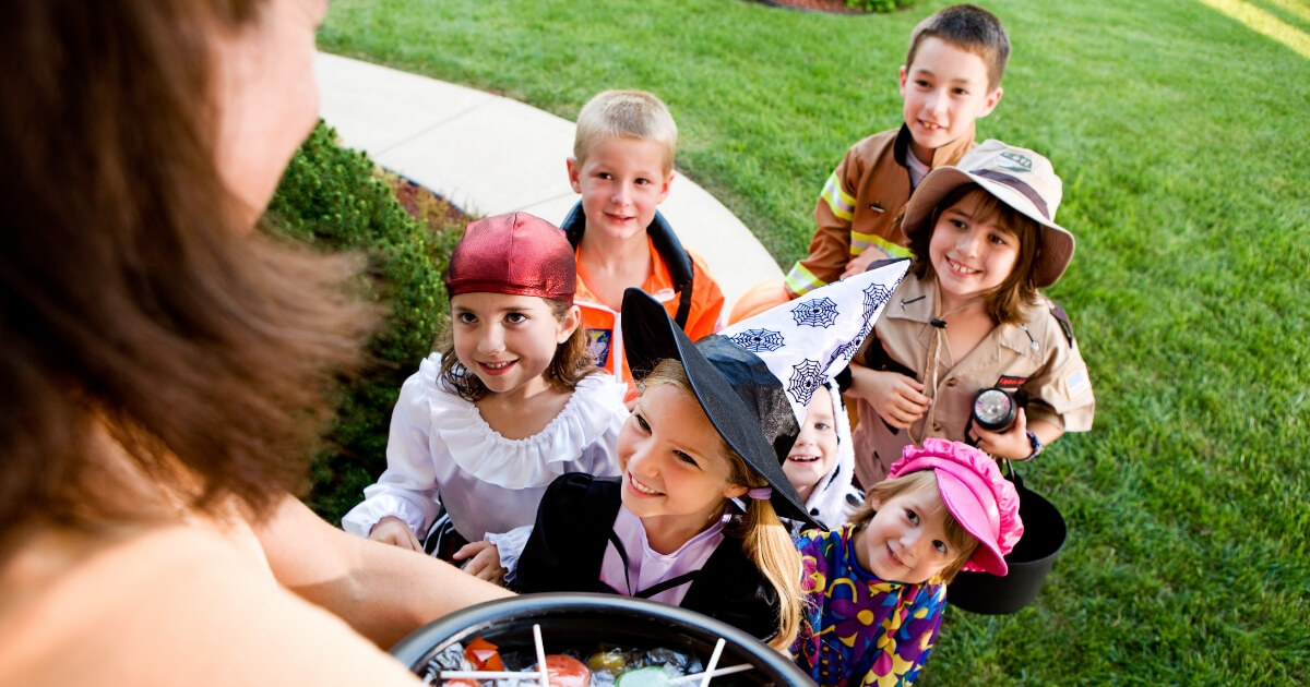 Trick-or-treaters