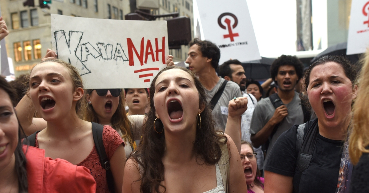 Women Protest Kavanaugh