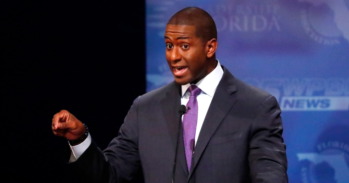 Democrat Andrew Gillum