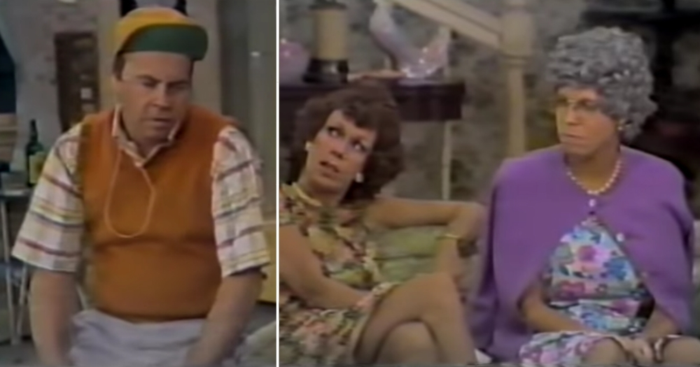 Tim Conway, left, Carol Burnett, center, and Vicki Lawrence during an episode of 'The Carol Burnett Show.'