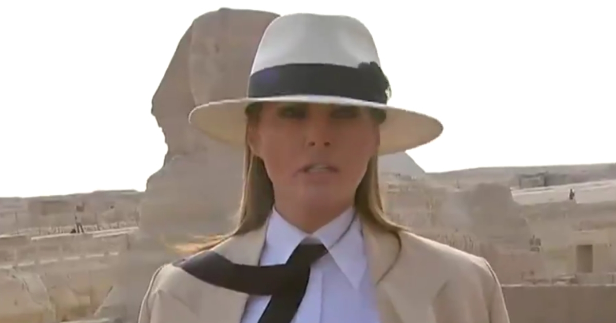 Melania Trump in Egypt