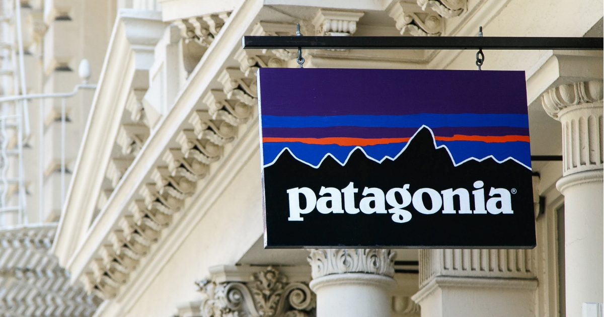 Patagonia store sign