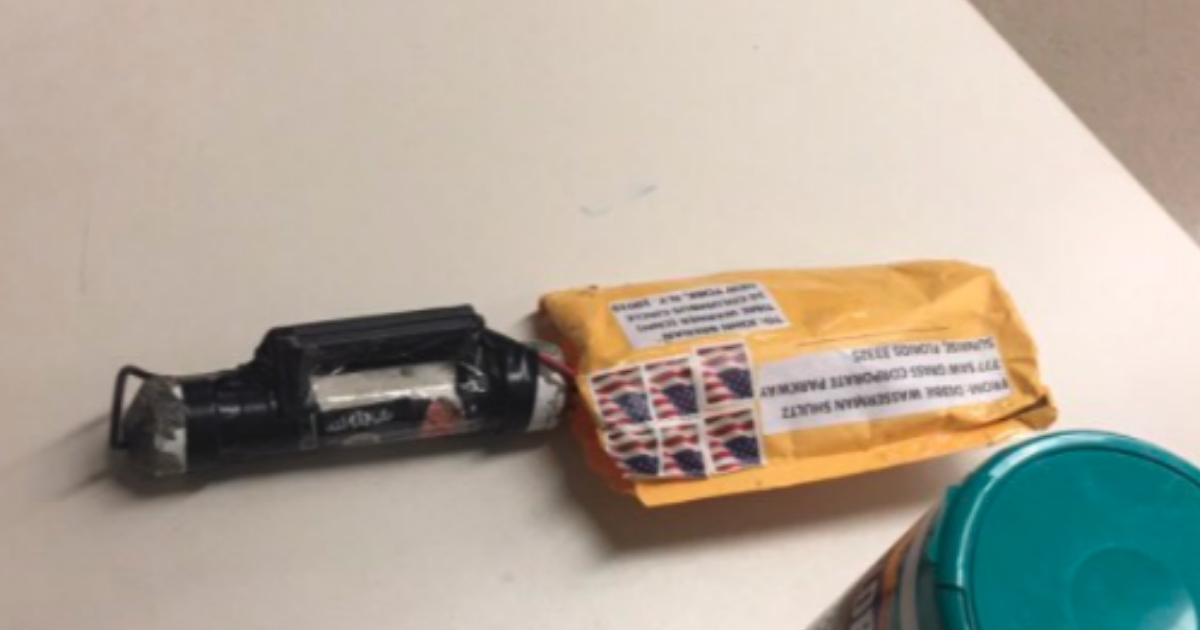 A package containing a suspected pipe bomb was delivered to CNN's New York headquarters on Wednesday.
