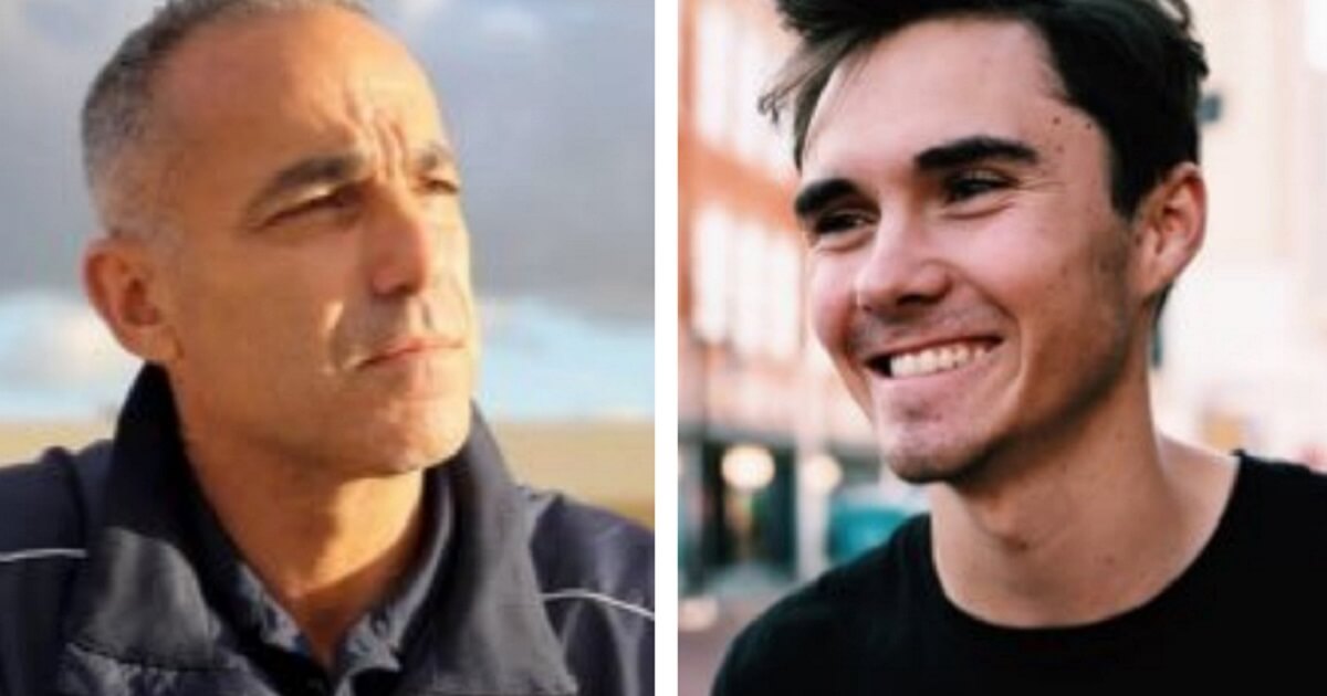Andrew Pollack, left; and David Hogg, right.