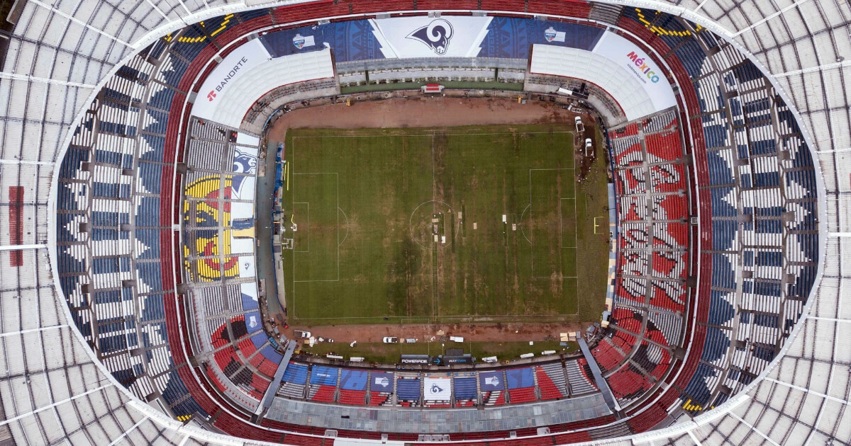 Mexico's Azteca Stadium