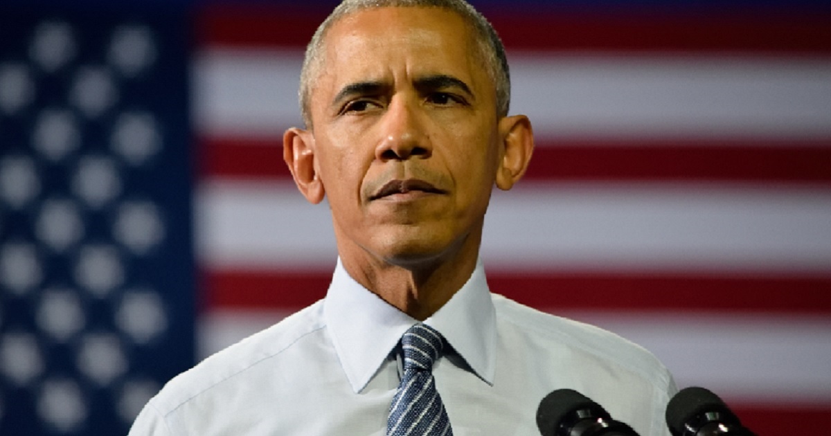 Former President Barack Obama in a file photo from 2016.