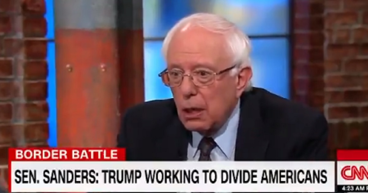 Sen. Bernie Sanders makes an appearance on CNN's "New Day" on Tuesday.
