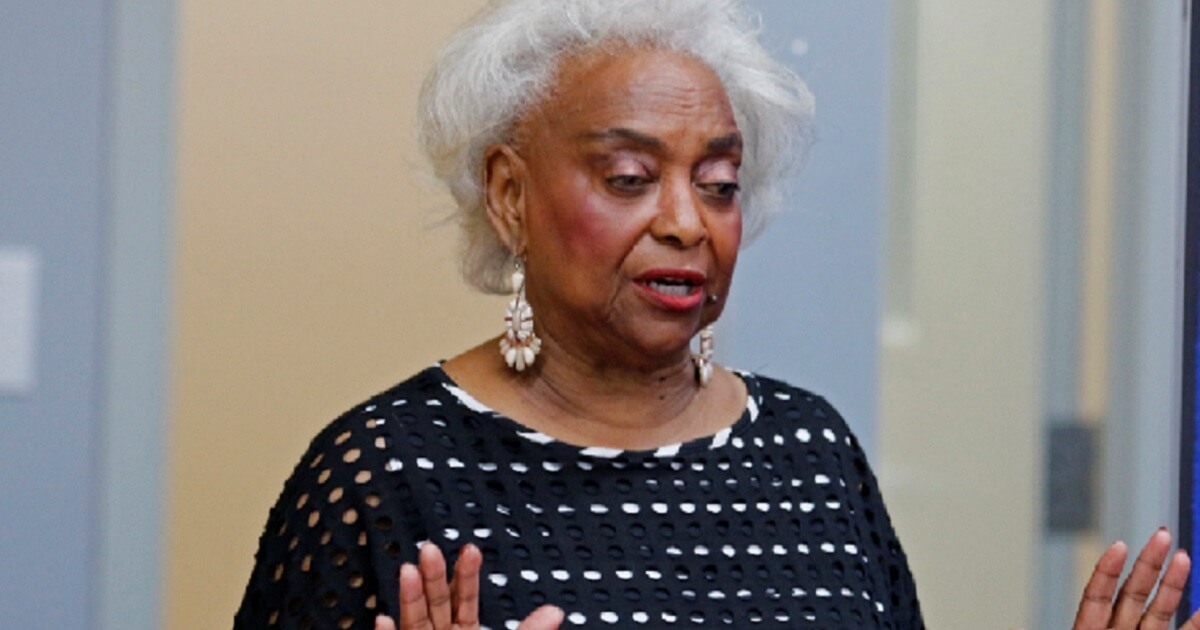 Broward County, Florida, Supervisor of Elections Brenda Snipes is pictured making an announcment during a canvassing board meeting on Saturday in Lauderhill.