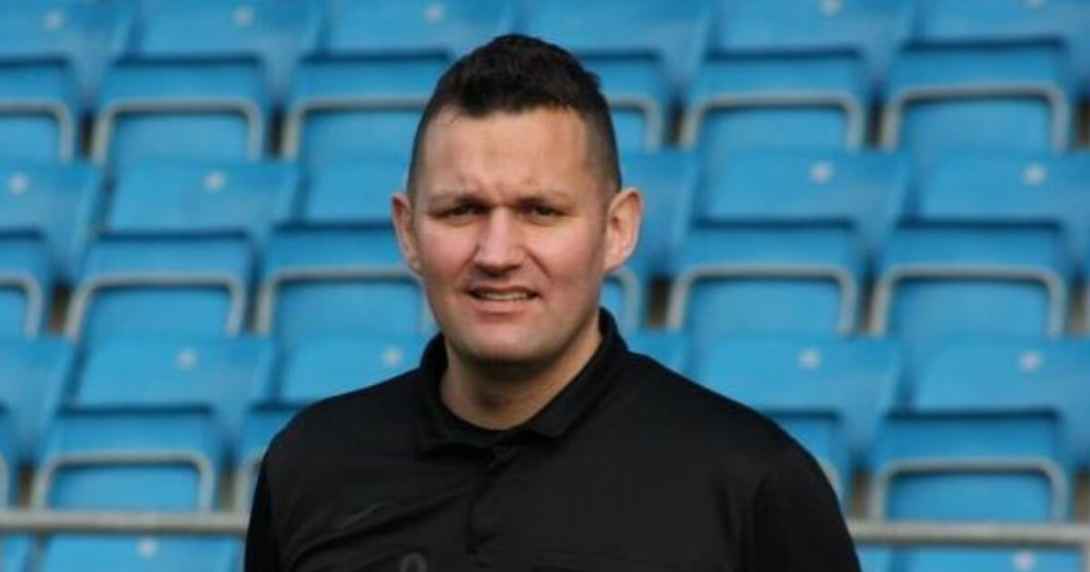 Referee David McNamara