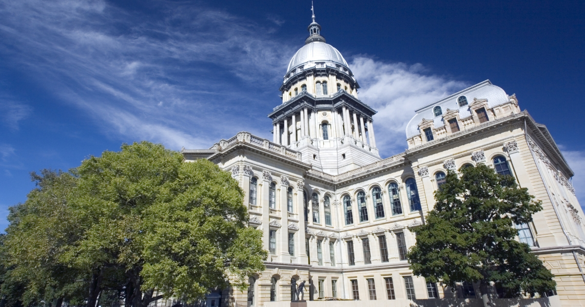 Illinois' Capitol in Springfield.