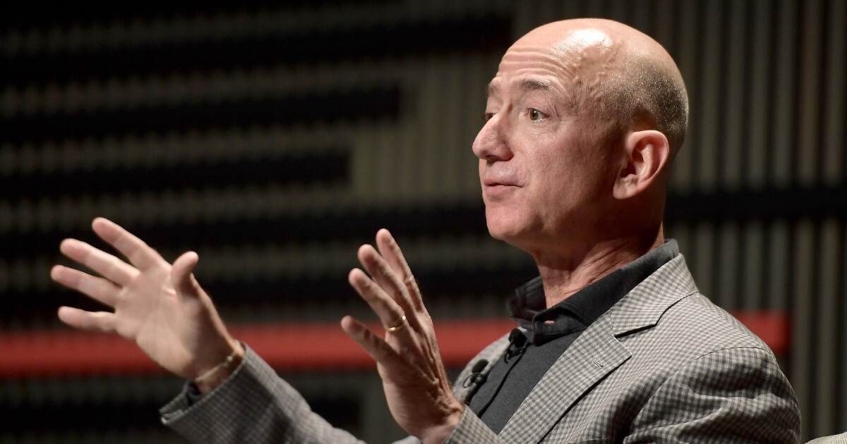 Jeff Bezos speaks onstage at WIRED25 Summit