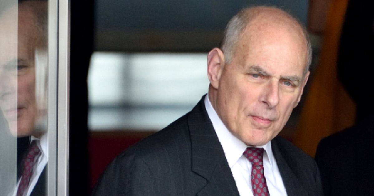 White House Chief of Staff John Kelly is pictured in a file photo from April.