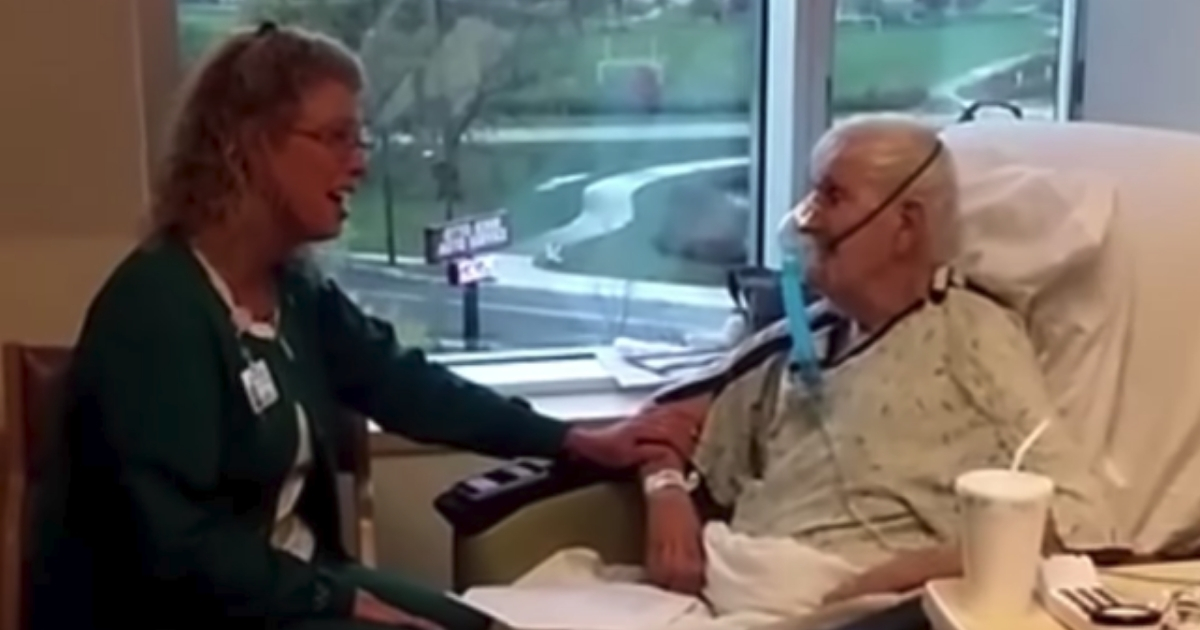 Nurse Sings to Man in Hospice