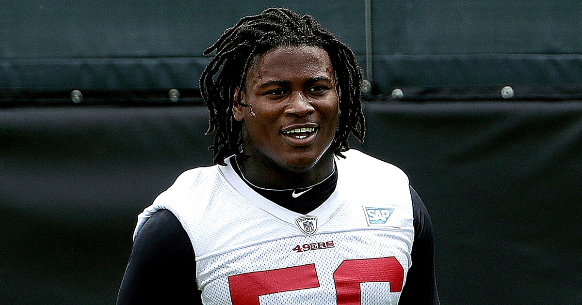 Former 49ers' linebacker Reuben Foster