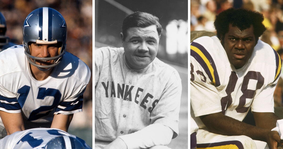 Dallas Cowboys quarterback Roger Staubach, New York Yankees icon Babe Ruth and Minnesota Vikings defensive tackle Alan Page will all receive the Presidential Medal of Freedom.