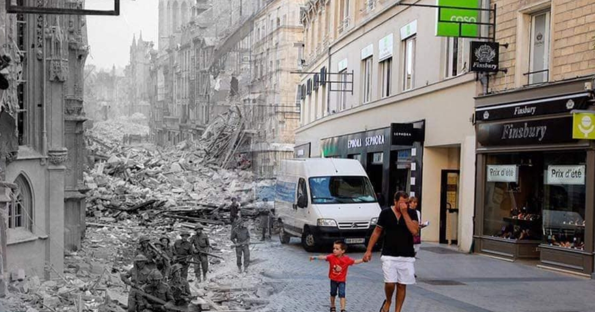 War Before and After Photos