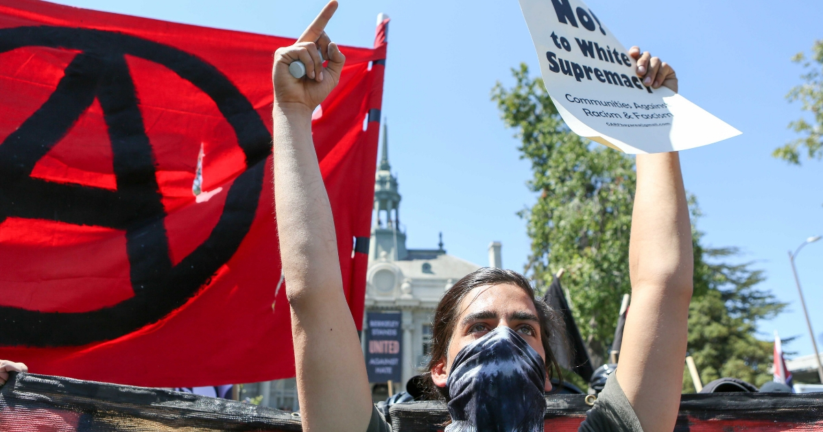 Antifa protest at Berkeley