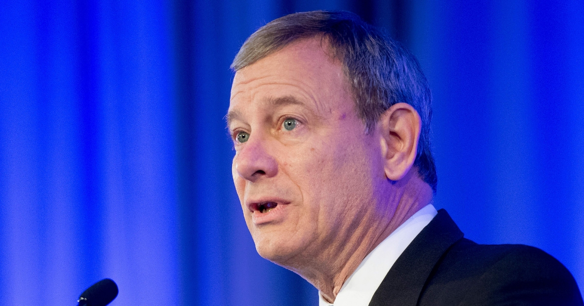 US Supreme Court Chief Justice John Roberts