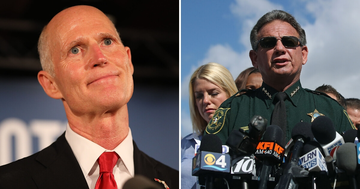 Rick Scott/ Broward County Sheriff Scott Israel