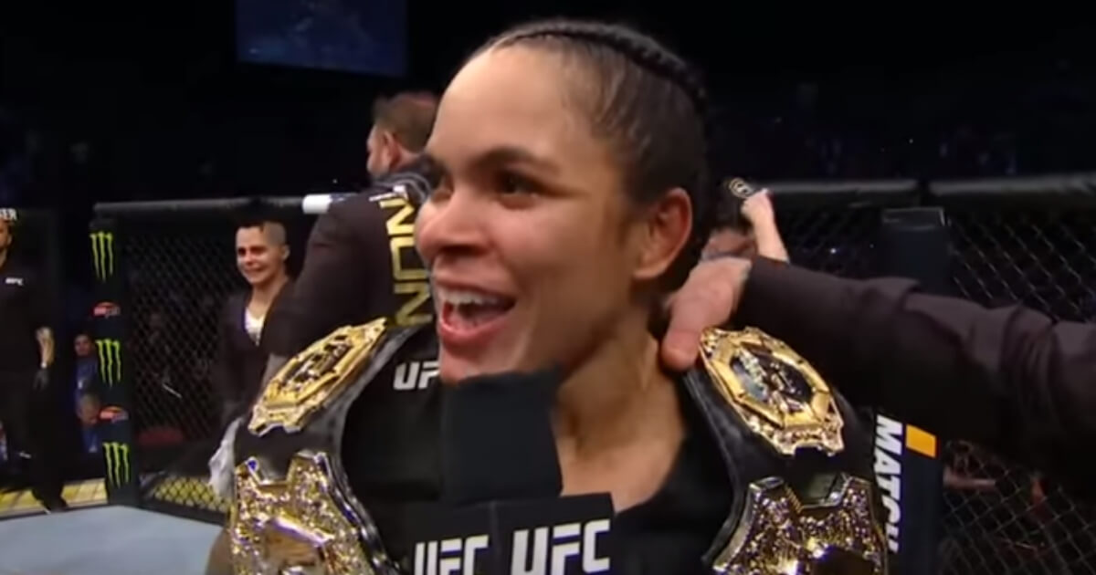 Amanda Nunes took down Cris Cyborg in just 48 seconds on Saturday to win the featherweight title.
