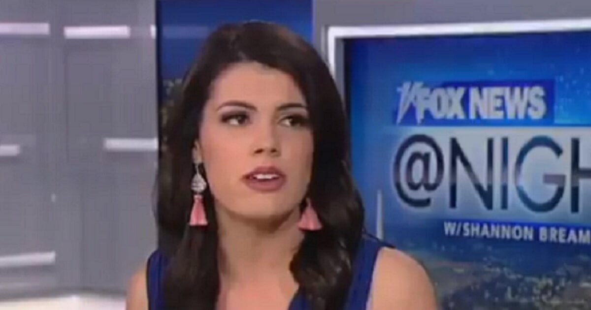 Bre Payton appearing on the "Fox @Nite" set.