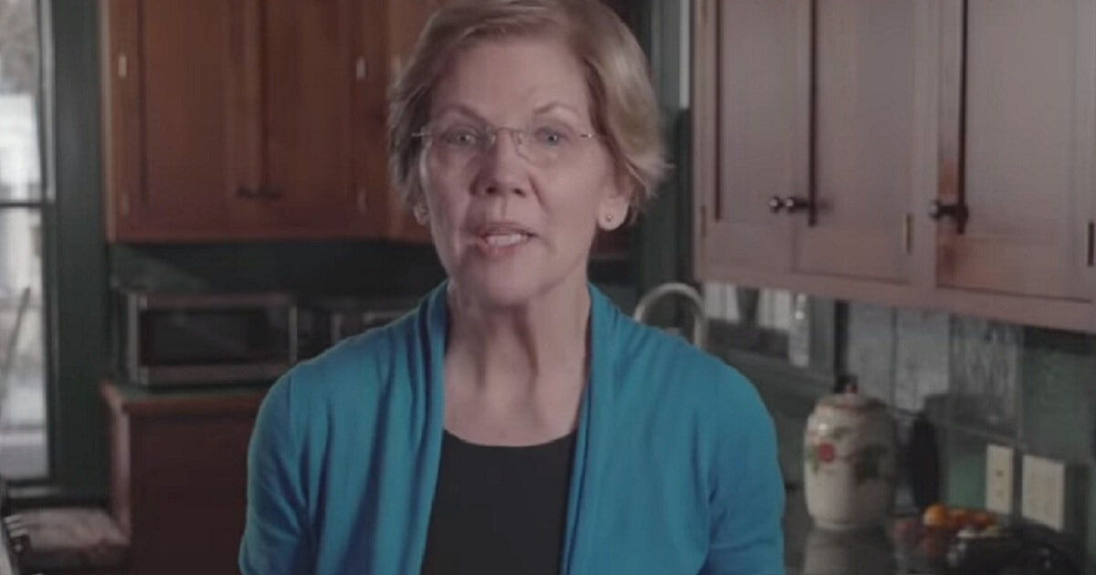 Elizabeth Warren in campaign video.