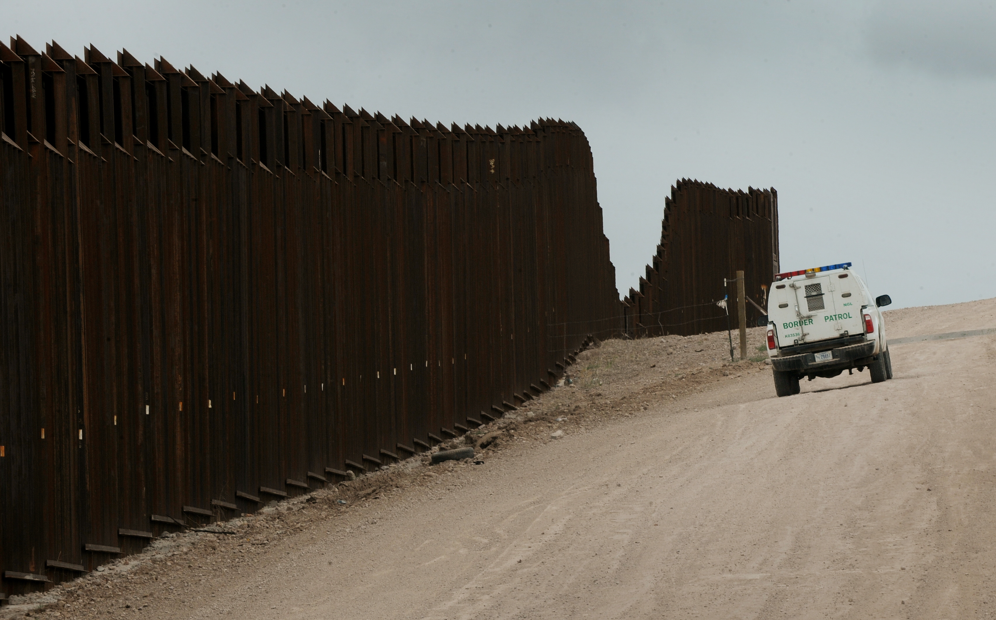 A US Border Patrol vehicle