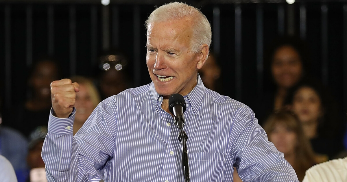 Former Vice President Joe Biden campaigns for Florida Democratic gubernatorial nominee Andrew Gillum and U.S. Sen. Bill Nelson in Tampa on Oct. 22.
