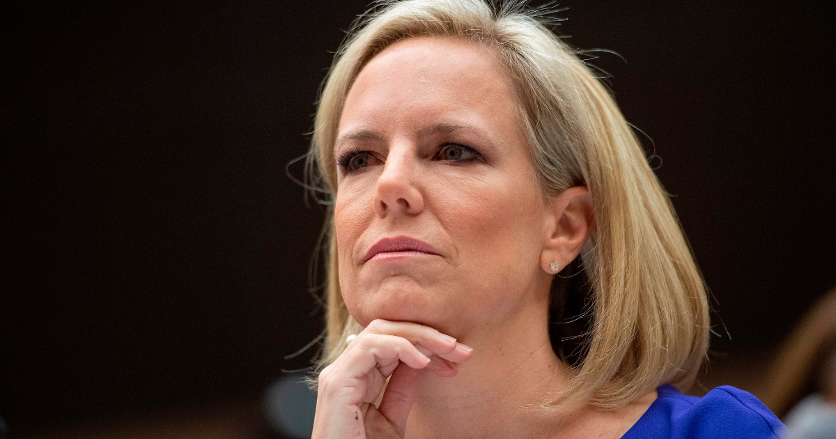 Secretary of Homeland Security Kirstjen Nielsen testifies before the House Judiciary Committee on 'Homeland Security Oversight' in Washington, D.C., Dec. 20, 2018.