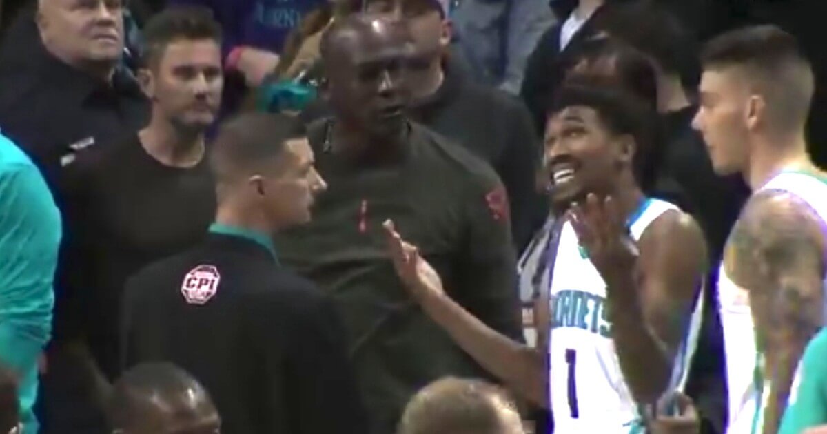 Charlotte Hornets owner and NBA legend Michael Jordan wasn't happy with Malik Monk's premature celebration.