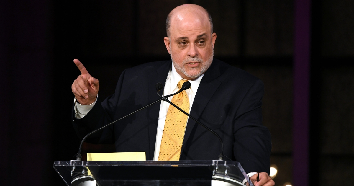 Inductee Mark Levin speaks on stage during Radio Hall Of Fame 2018 Induction Ceremony at Guastavino's on Nov. 15, 2018 in New York City.