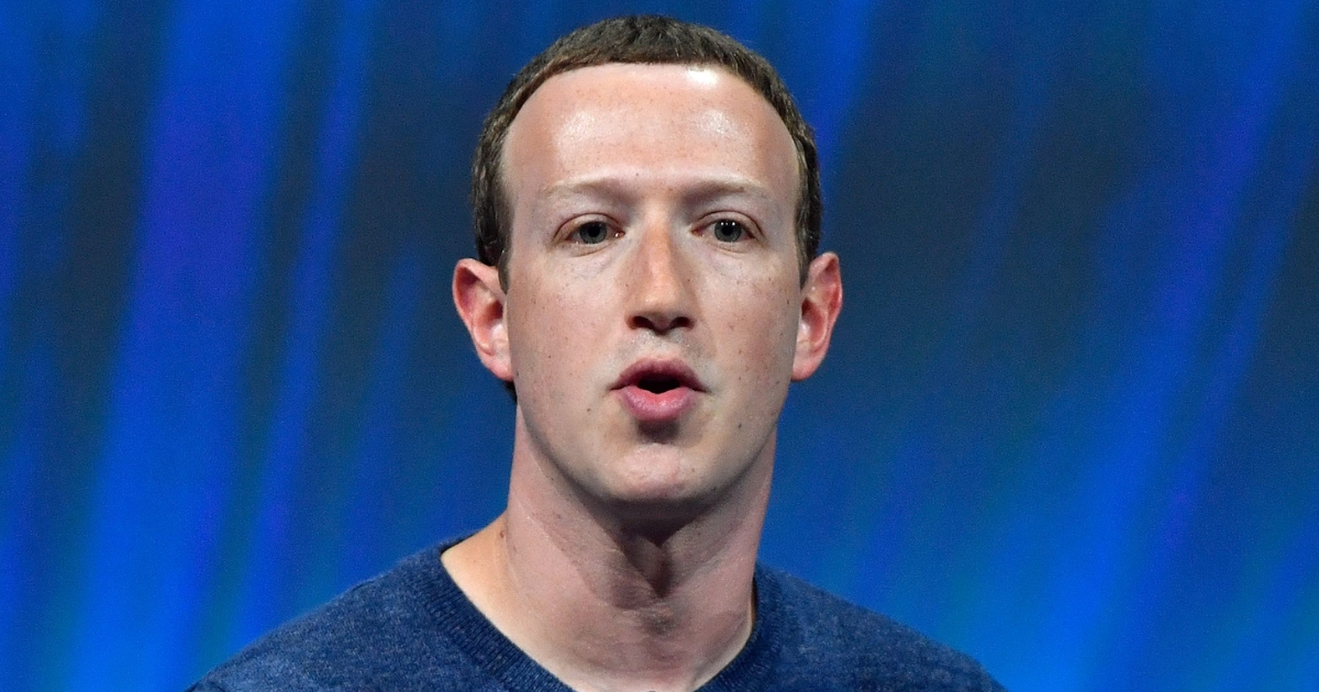 Facebook CEO Mark Zuckerberg speaks at an event in Paris on May 24.