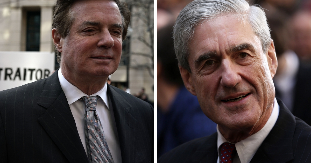 Paul Manafort and Robert Mueller