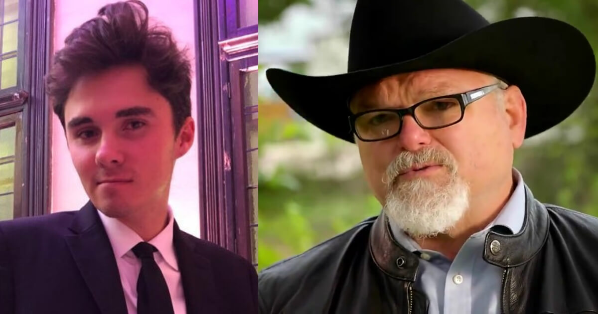 David Hogg, left; and Stephen Willeford, right.