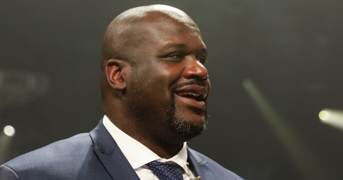 NBA legend and TNT analyst Shaquille O'Neal.