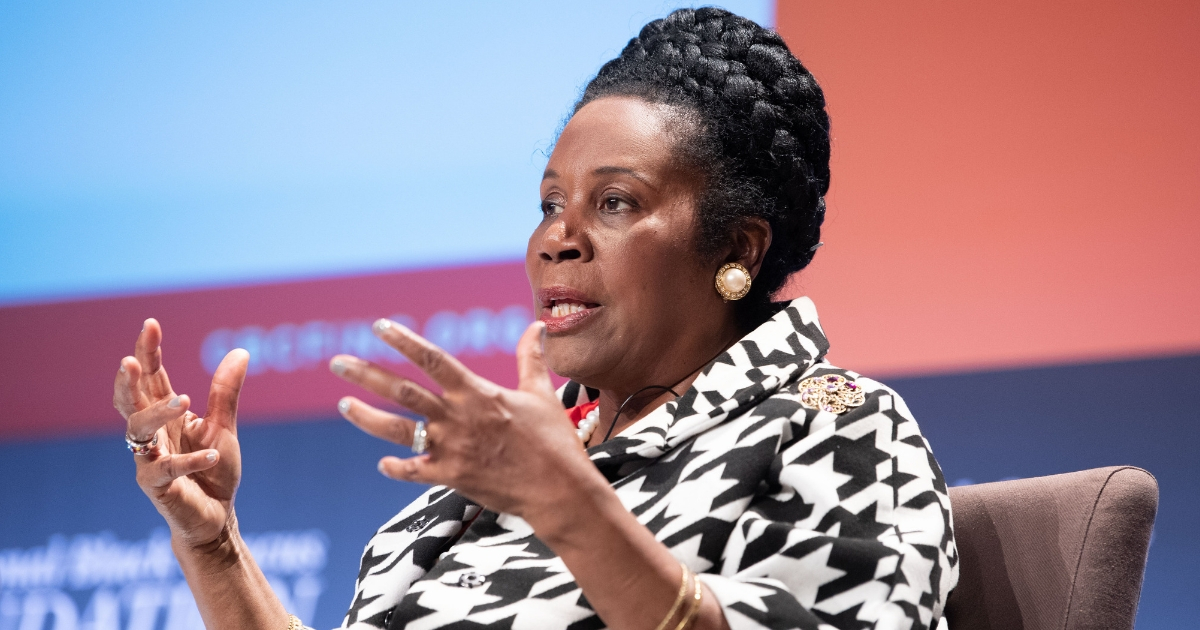 U.S. Rep. Sheila Jackson Lee speaks at the Congressional Black Caucus Foundation on Sept. 13 in Washington.