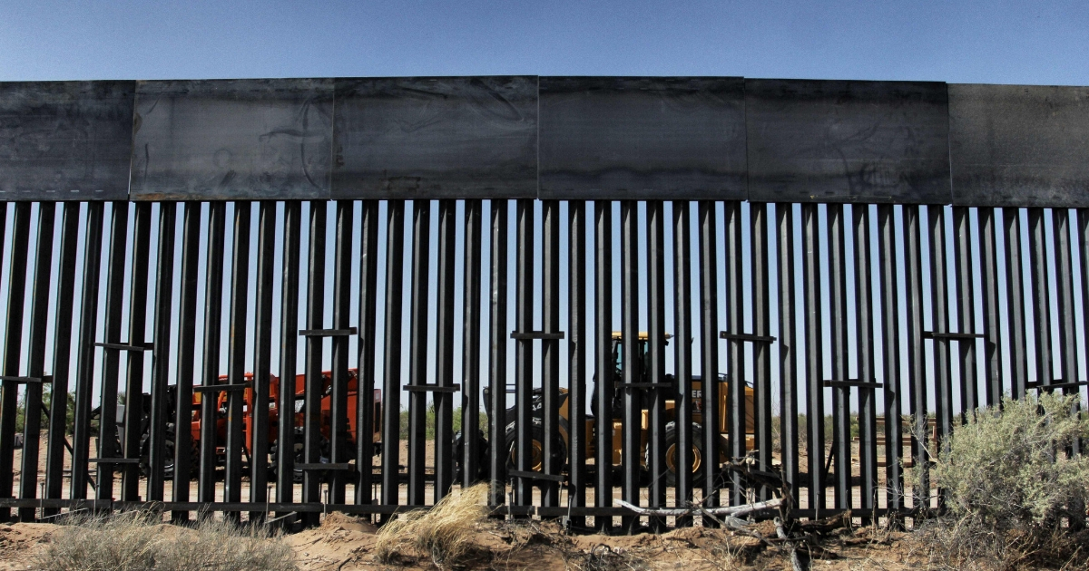 Wall on the southern border