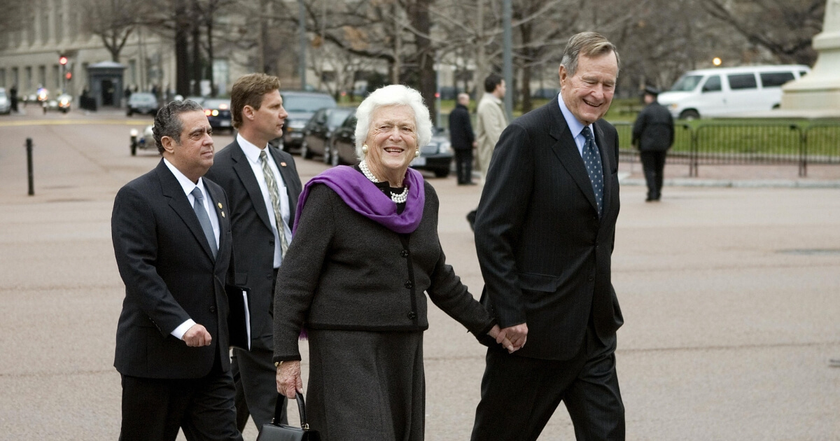 George and Barbara Bush