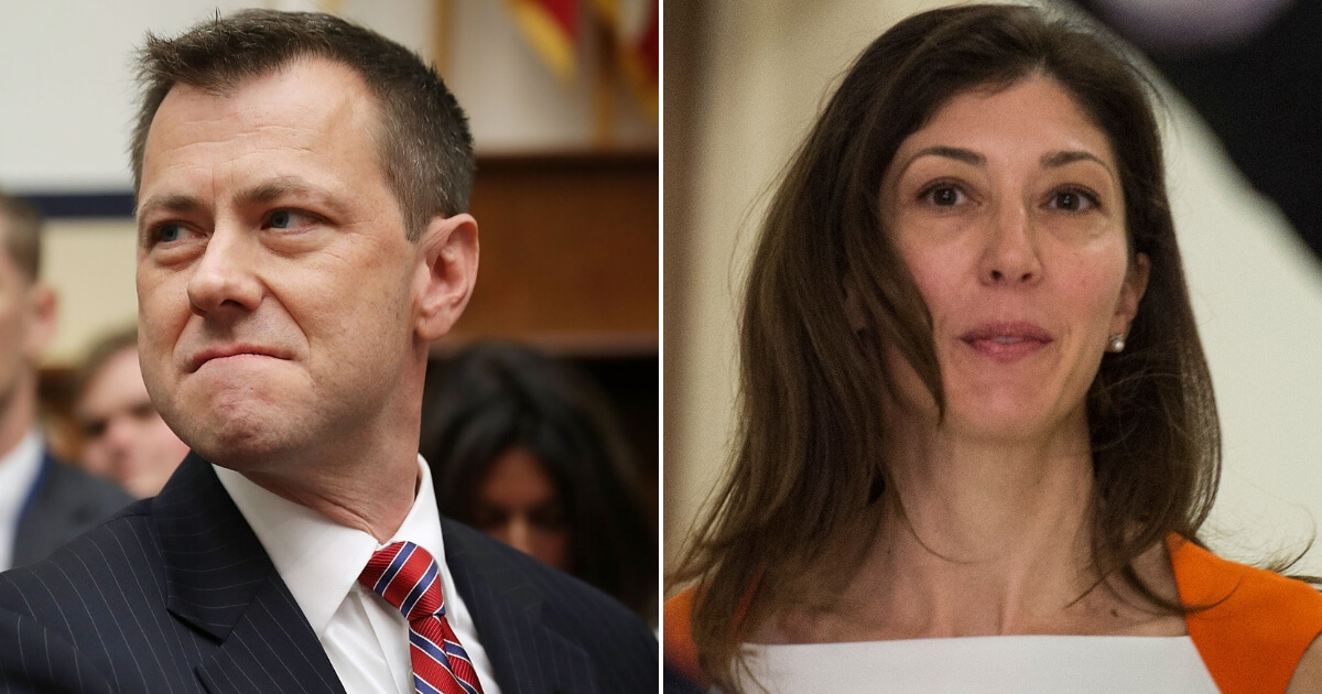 Former FBI agent Peter Strzok / Lisa Page