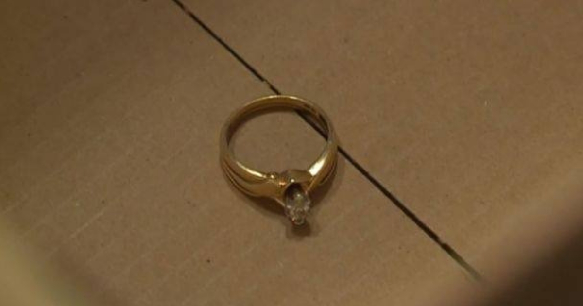 A lost wedding ring.