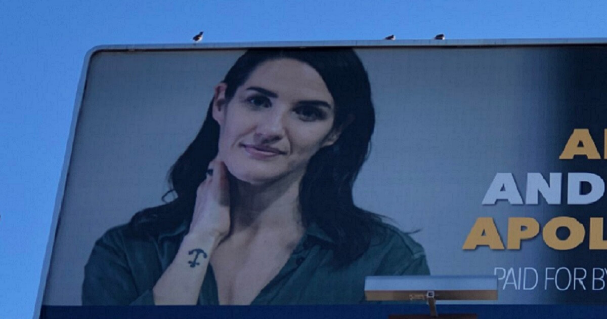 Planned Parenthood billboard with the words "I had an abortion. And I am not apologizing."