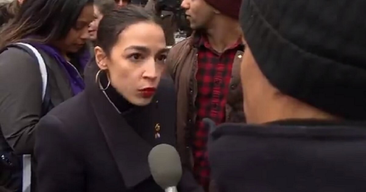U.S. Rep. Alexandria Ocasio-fields a question about anti-Semitism at the women's march in New York on Saturday, and seems to miss the point completely.