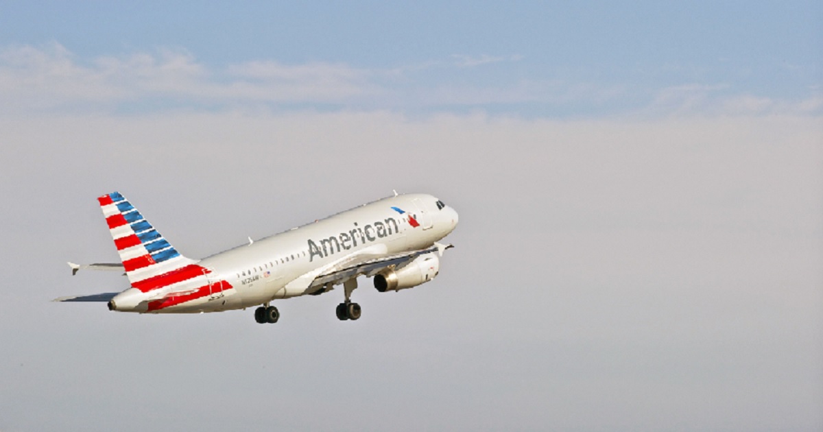 An American Airlines plane is pictured in a file photo from 2015.