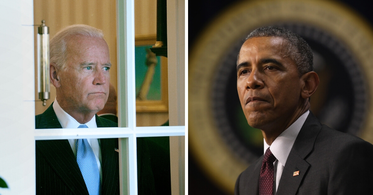 Joe Biden and Barack Obama