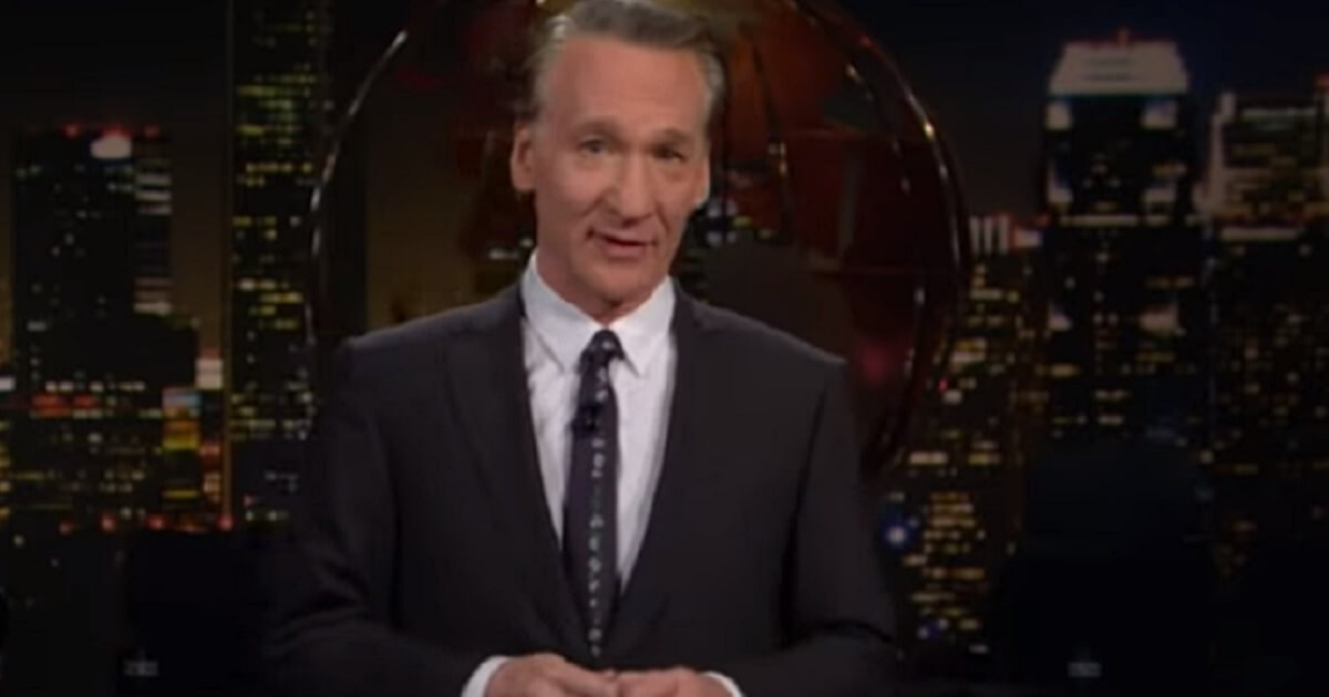 HBO host Bill Maher delivers a monologue Friday.