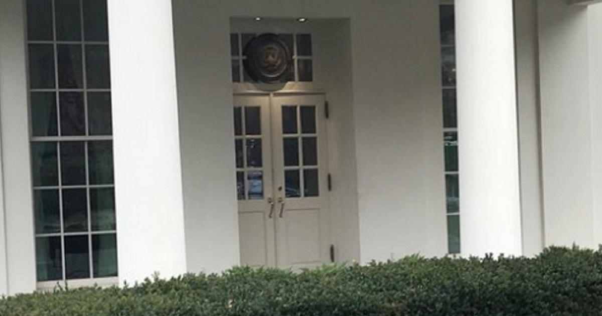 An exterior image of the Oval Office.
