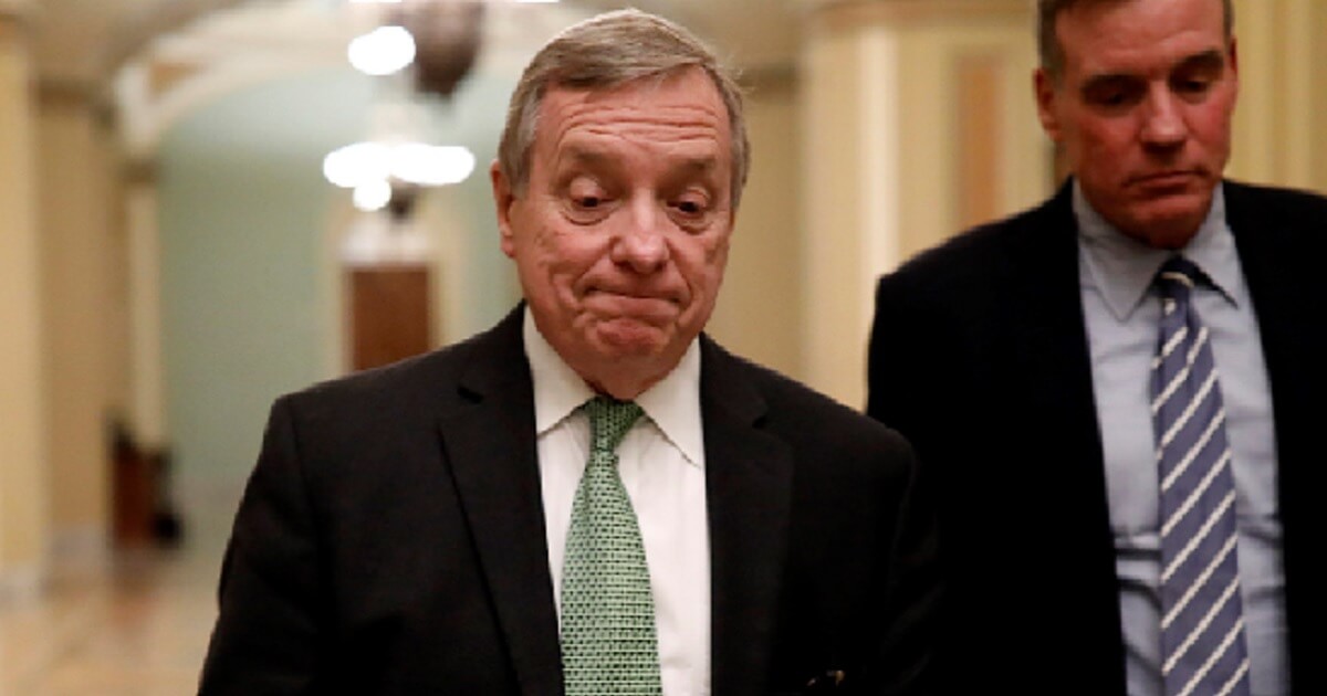 Illinois Sen. DIck Durbin is pictured in a 2018 file photo.