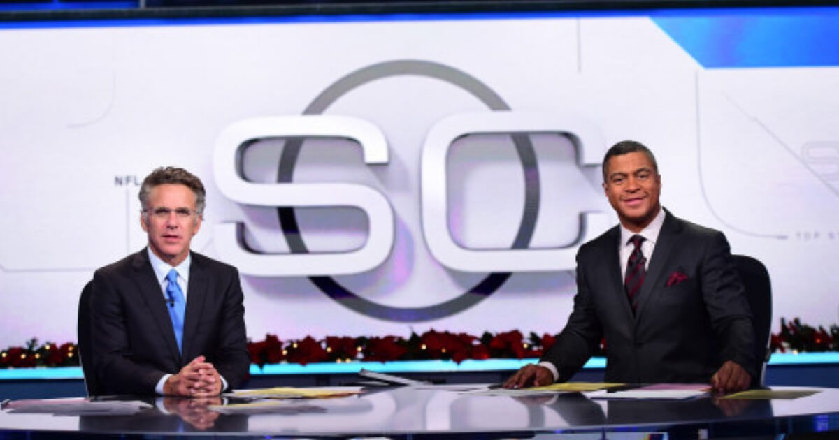 ESPN "SportsCenter" hosts Neil Everett and Stan Verrett.