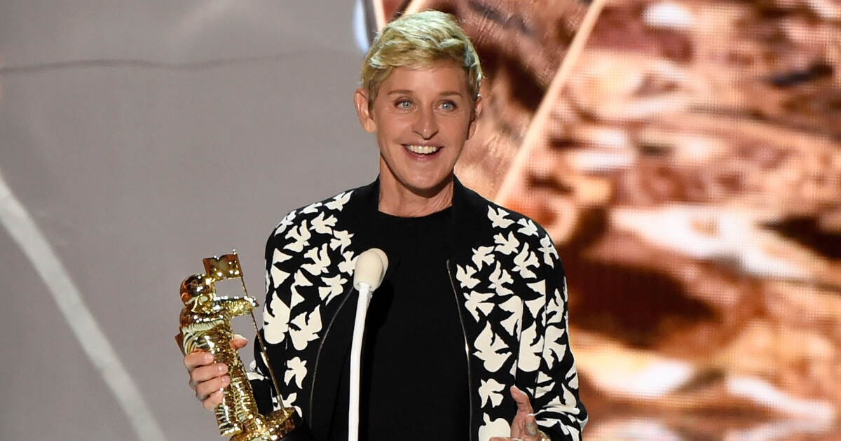 Ellen DeGeneres presents the MTV Michael Jackson Video Vanguard Award at the MTV Video Music Awards at The Forum on Aug. 27, 2017, in Inglewood, California.